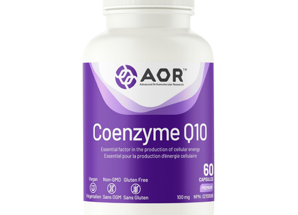 AOR - Coenzyme Q10 100 mg | 60 gélules