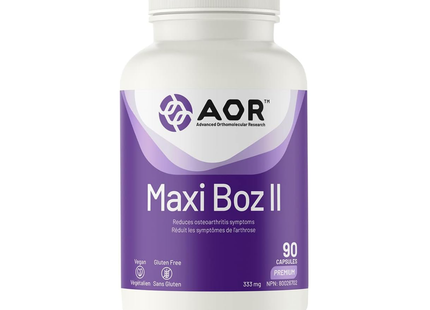 AOR - Maxi-Boz II 333mg | 90 Capsules