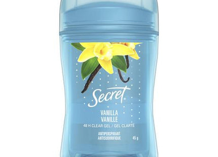 Secret Vanilla Clear Gel Antiperspirant | 45 g