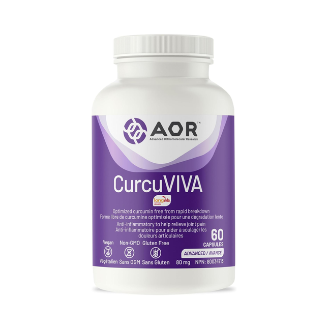 AOR - CurcuVIVA 80 mg | 60 Capsules