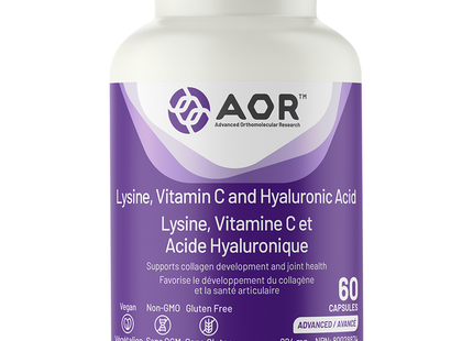 AOR - Lysine, Vitamin C, and Hyaluronic Acid