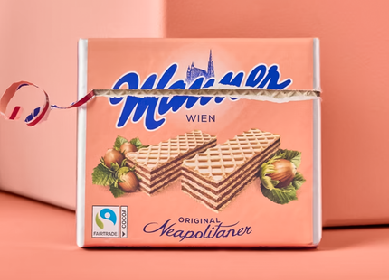 Manner - Chocolate Hazelnut Cream Filled Wafers | 75 g