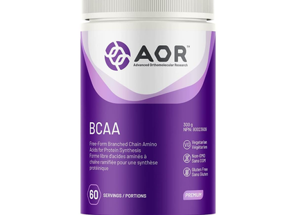 AOR - Free Form Branched Chain Amino Acids (CBAA) - 60 Servings | 300 g