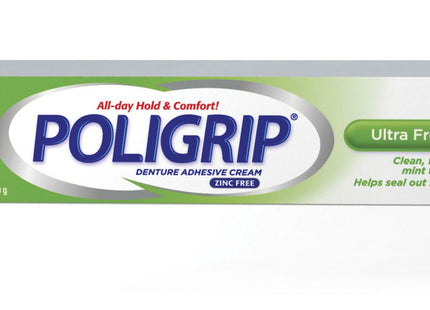 Poligrip Ultra Fresh Denture Adhesive Cream | 40 g