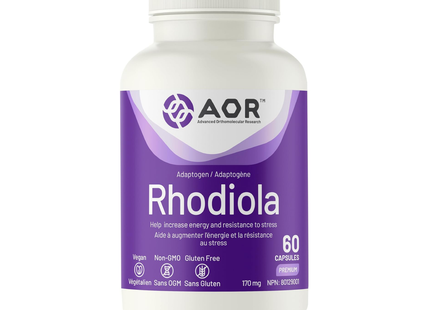 AOR - Rhodiola 170 mg | 60 gélules