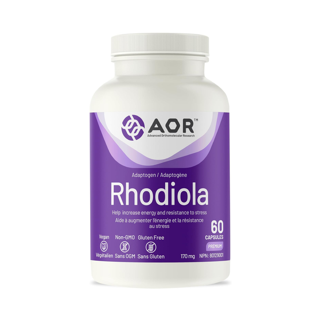 AOR - Rhodiola 170 mg | 60 gélules