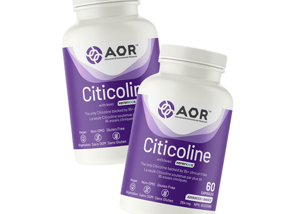 DOUBLE PACK AOR - Citicoline | 60 Caps x 2