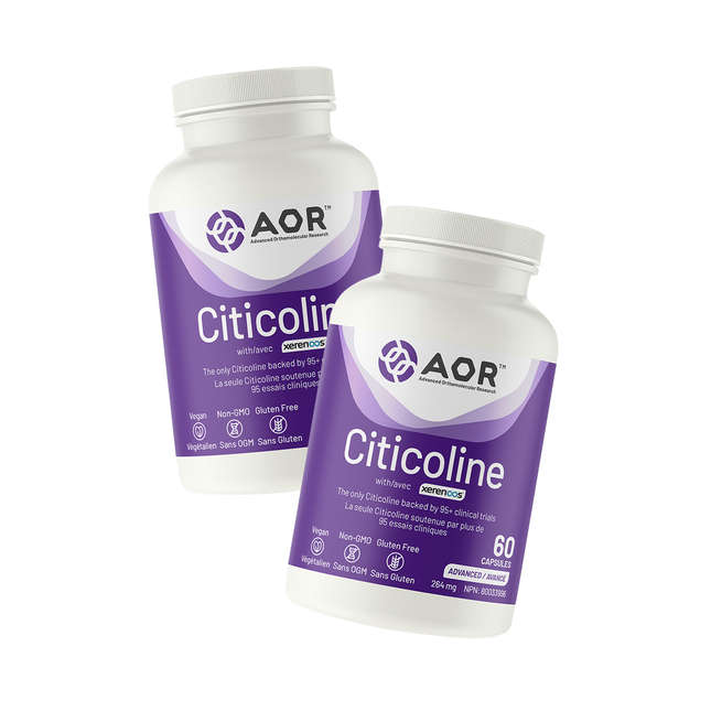 DOUBLE PACK AOR - Citicoline | 60 Caps x 2