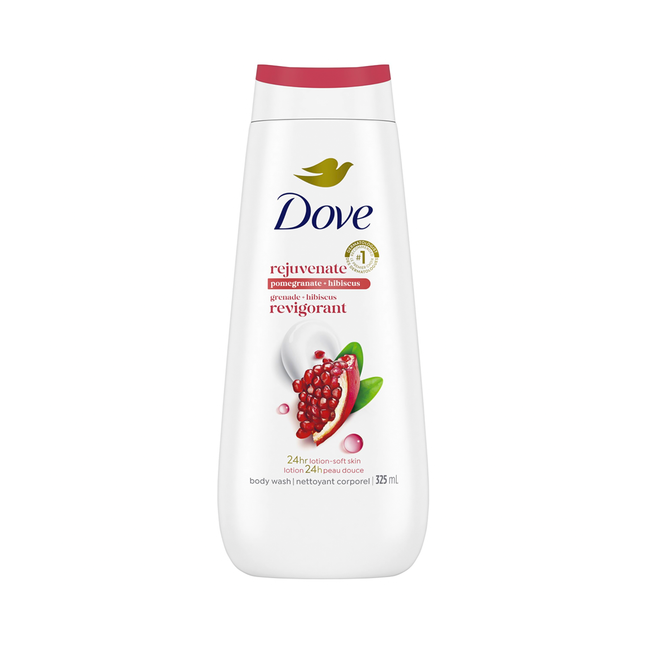 Dove - Rejuvenating Body Wash - Pomegranate & Hibiscus | 325 mL