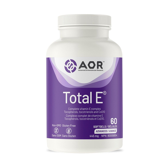 AOR - Total E Complete Vitamin E Complex Advanced | 60 Softgels