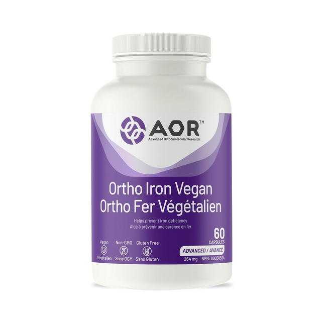 AOR - Ortho Iron Vegan 264 mg | 60 gélules