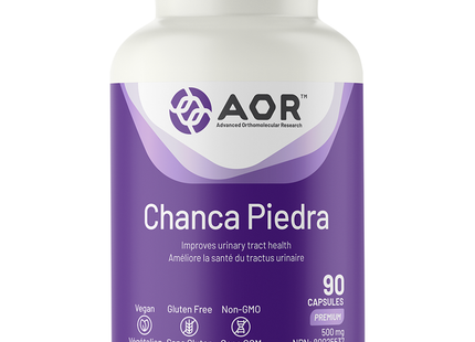 AOR - Chance Piedra 500mg Premium | 90 Capsules