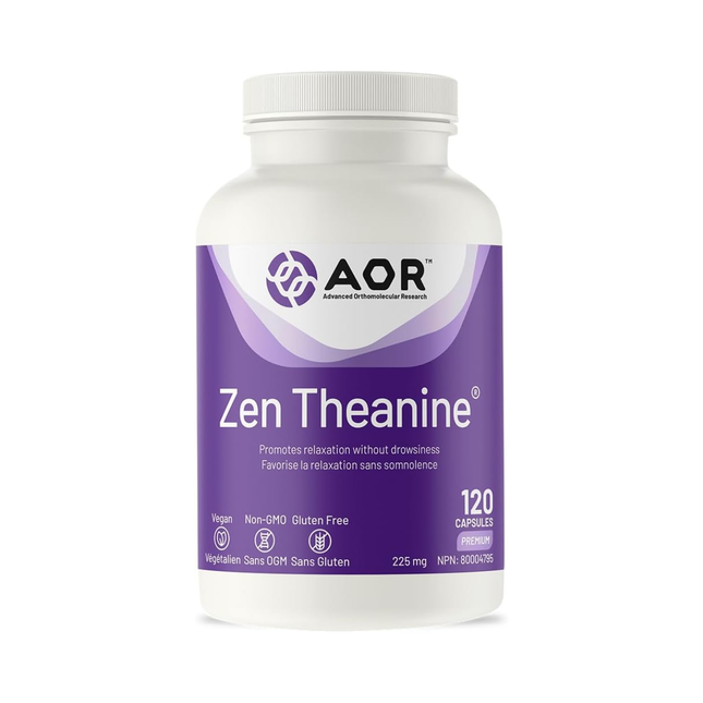 AOR - Zen Theanine 225 mg | 120 Capsules