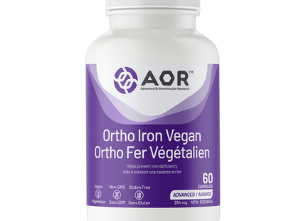 AOR - Ortho Iron Vegan | 60 capsules