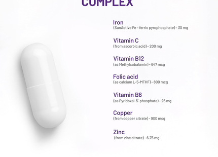 AOR - Ortho Iron Vegan | 60 capsules