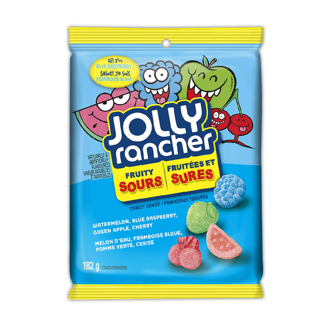 Jolly Rancher Fruity Sours Bonbons à mâcher | 182g