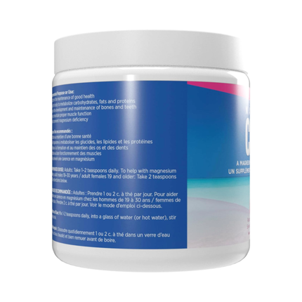 Natural Calm - Magnesium Powder Supplement, Raspberry-Lemon Flavour | 226 g