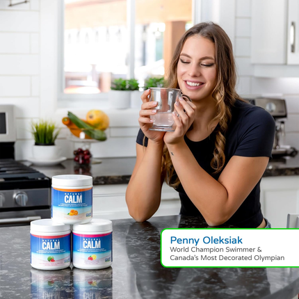 Natural Calm - Magnesium Powder Supplement, Raspberry-Lemon Flavour | 226 g