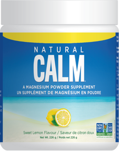 Natural Calm - Magnesium Powder Supplement - Sweet Lemon Flavour | 226 g