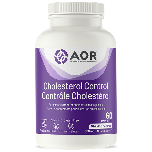 AOR - Cholesterol Control 500 mg | 60 Capsules