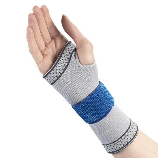 Champion Elastic Wrist Support with Encircling Strap | Large 19 - 21 cm