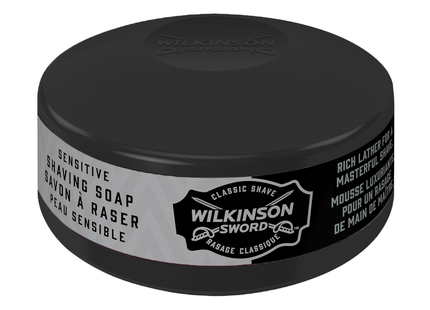Wilkinson Sword - Savon à raser peaux sensibles | 125 g
