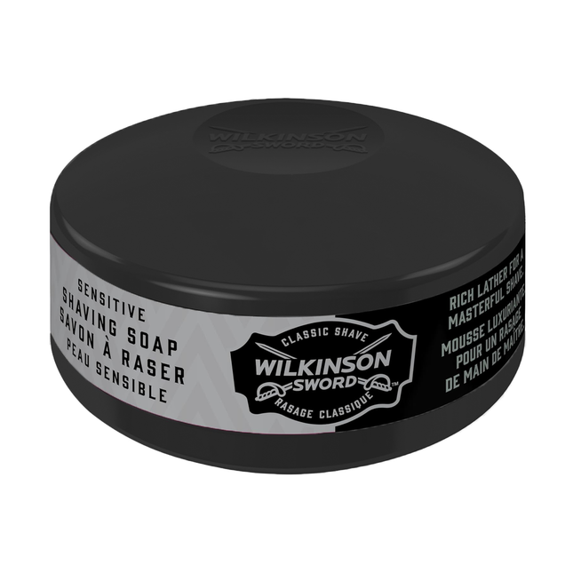Wilkinson Sword - Savon à raser peaux sensibles | 125 g