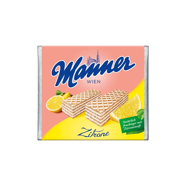 Manner - Lemon Cream Filled Wafers | 75 g