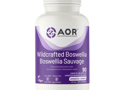 AOR - Wildcrafted Boswellia | 90 Capsules