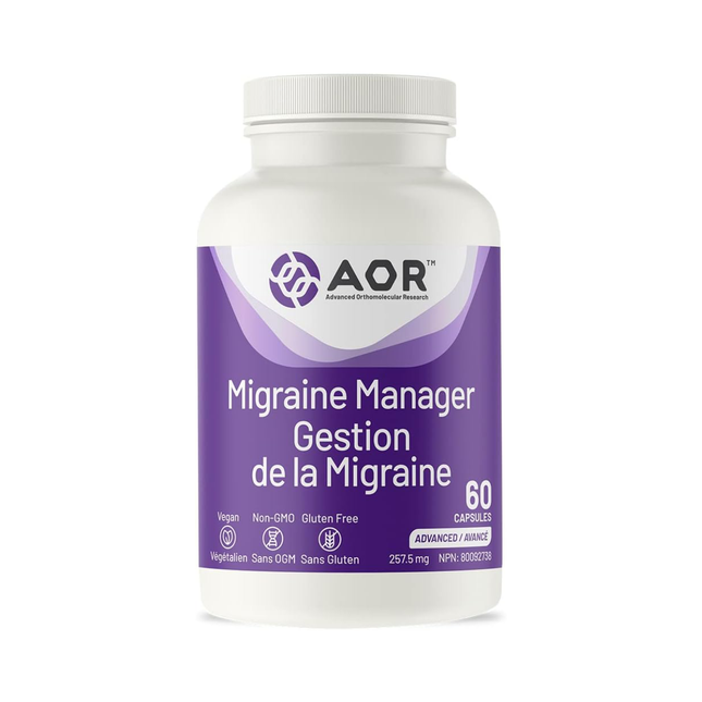 AOR - Migraine Manager | 60 Capsules