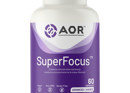 AOR - SuperFocus Capsules | 60 Capsules