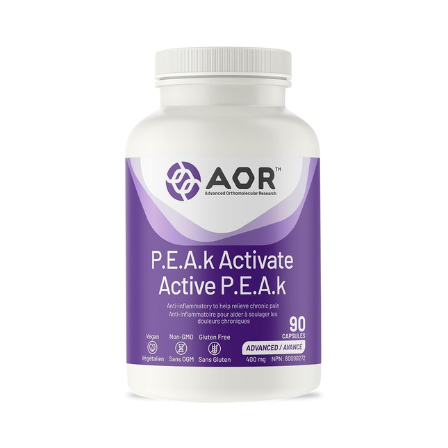 AOR - P.E.A.k Activate 400 mg Advanced | 90 Capsules