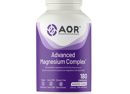 AOR - Advanced Magnesium Complex | 180 Capsules