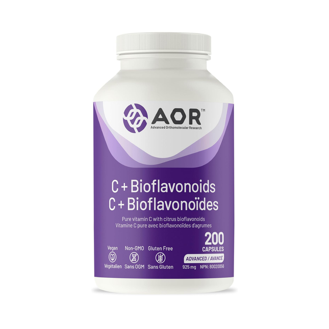 AOR - Vitamin C+ Bioflavonoids 925mg | 200 Capsules