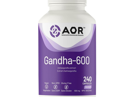 AOR - Gandha-600 | 240 Capsules