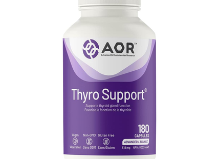 AOR - Thyro Support | 180 Capsules