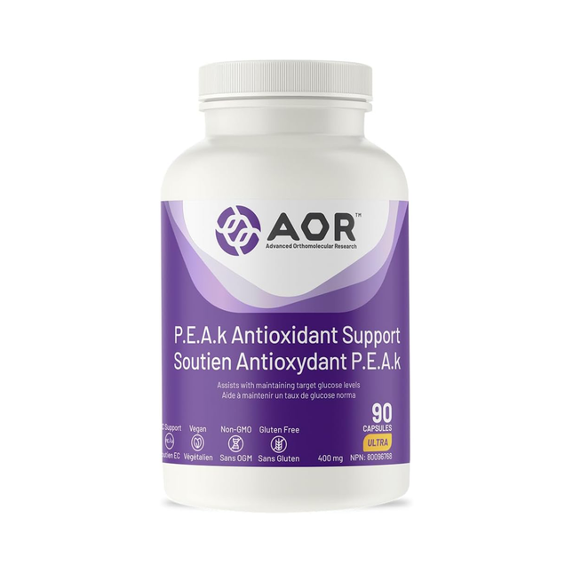 AOR - P.E.A.k Antioxidant Support | 90 Capsules