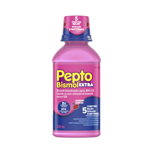 Pepto Bismol - Liquide de cerise extra fort | 350 ml