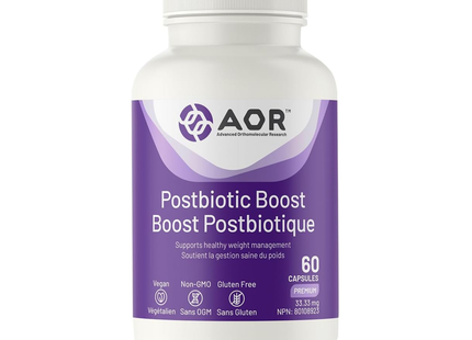 AOR - Stimulant postbiotique | 60 gélules