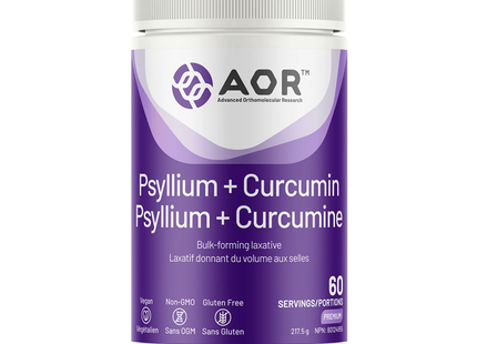 AOR - Psyllium + Curcumin | 217.5g