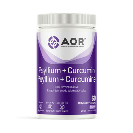 AOR - Psyllium + Curcumin | 60 Servings