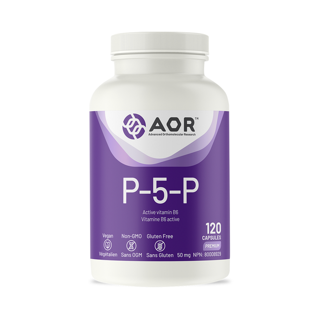 AOR - P-5-P Vitamin B6 | 120 Capsules