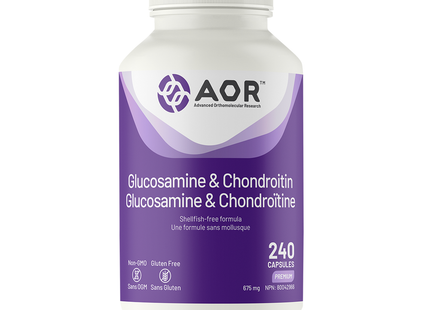 AOR - Glucosamine & Chondroitin | 240 Capsules