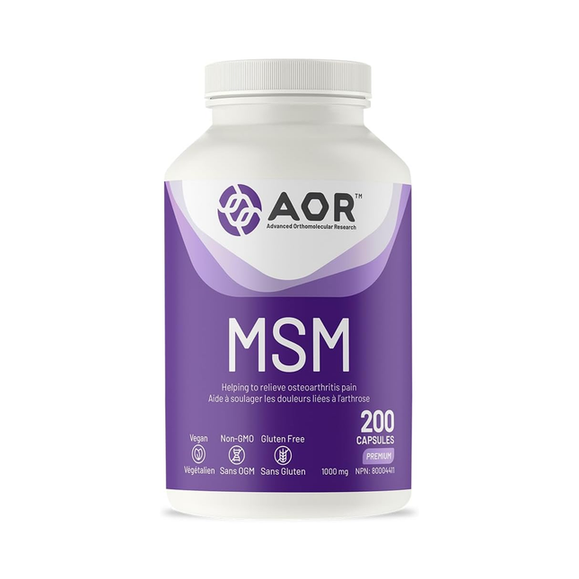 AOR - MSM 1000 mg | 100 gélules