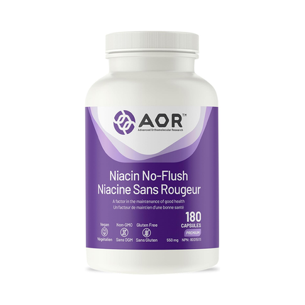 AOR - Niacine sans rougeurs | 180 capsules