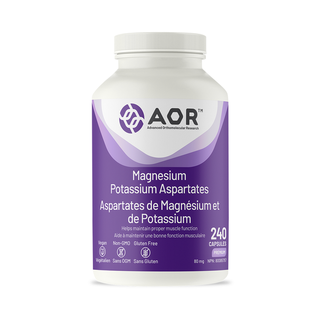 AOR - Aspartates de magnésium et de potassium | 120 gélules