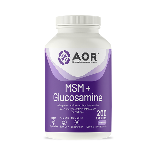 AOR - MSM + Glucosamine | 100 gélules