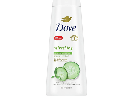Dove - Gel douche rafraîchissant - Concombre et thé vert | 325 ml