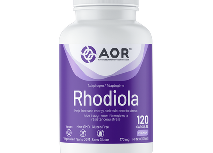AOR - Rhodiola | 120 Capsules