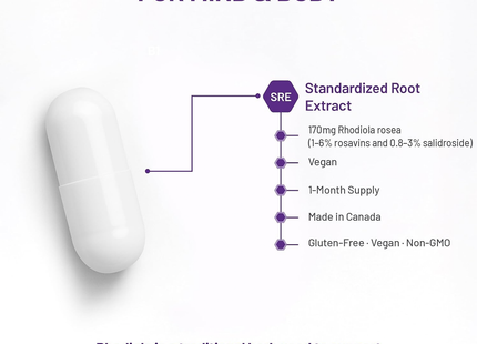 AOR - Rhodiola | 120 Capsules